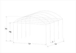 Parametri dimensionali serra
